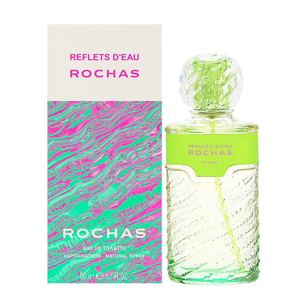 Rochas Reflets d'Eau de Rochas Women’s Perfume/Cologne For Women Eau de Toilette 1.7 oz Edt