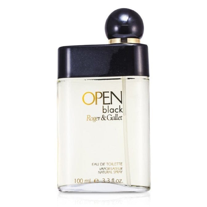 Roger & Gallet Open Black Men’s Perfume/Cologne For Men Eau de Toilette 3.3 oz Edt