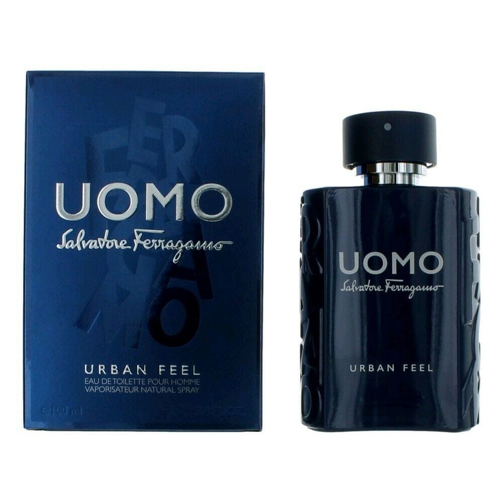Salvatorre Ferragamo Uomo Urban Feel Cologne For Men Eau De Toilette 3.4 Oz