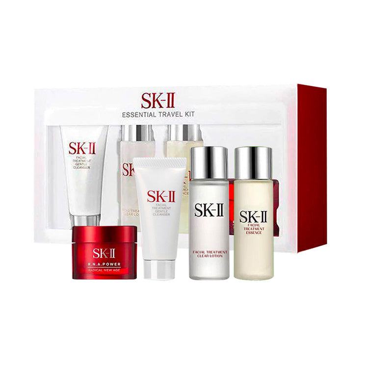 SK-II Essential Travel Kit (4 Items With Box) - Birthday, Valentine's Day, Anniversary, Holiday Gift Set