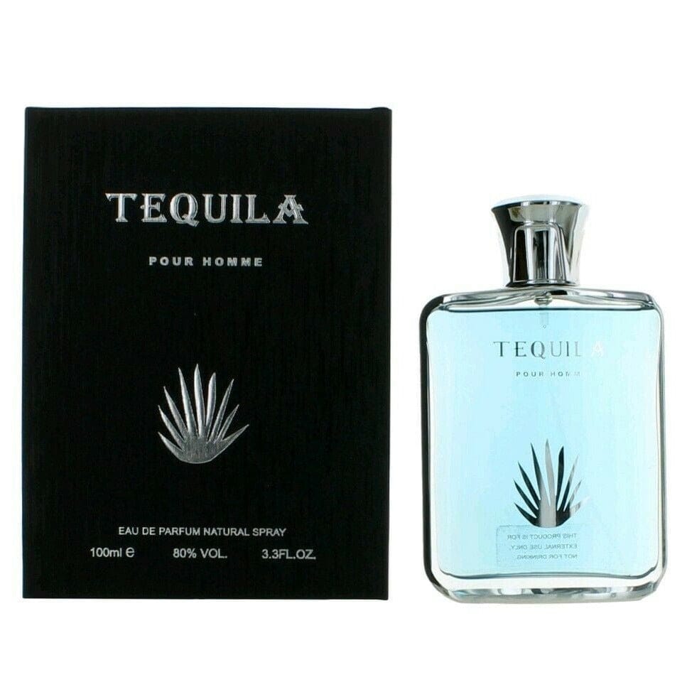 Tequila Perfumes Tequila Silver Cologne For Men Eau De Parfum Spray 3.4 Oz Edp