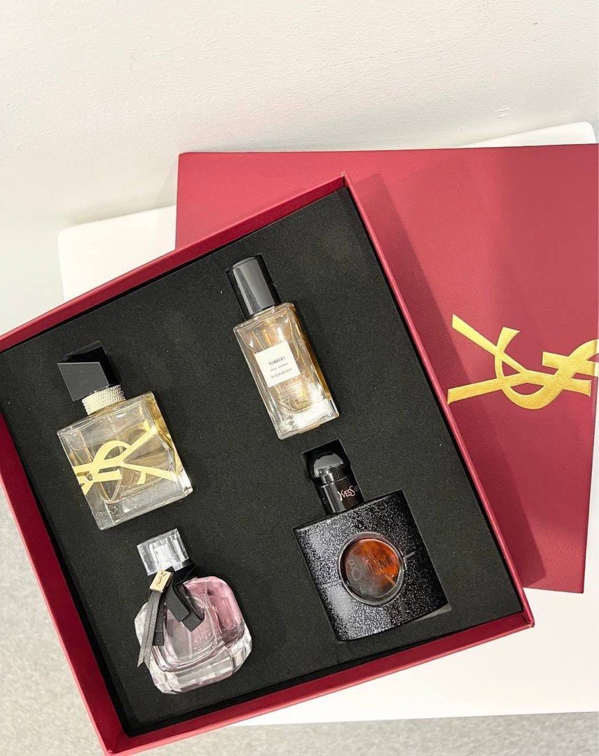 Yves Saint Laurent perfume Gift Set - Birthday, Valentine's Day, Anniversary Gifts Set - 4*30ml