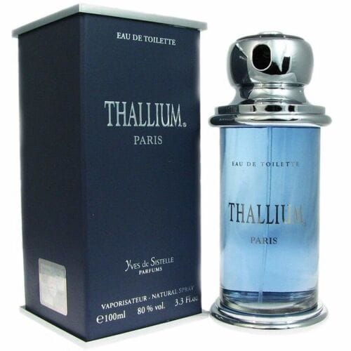 Yves de Sistelle Thallium For Men/Cologne For Men Eau de Toilette 3.3 Oz Edt