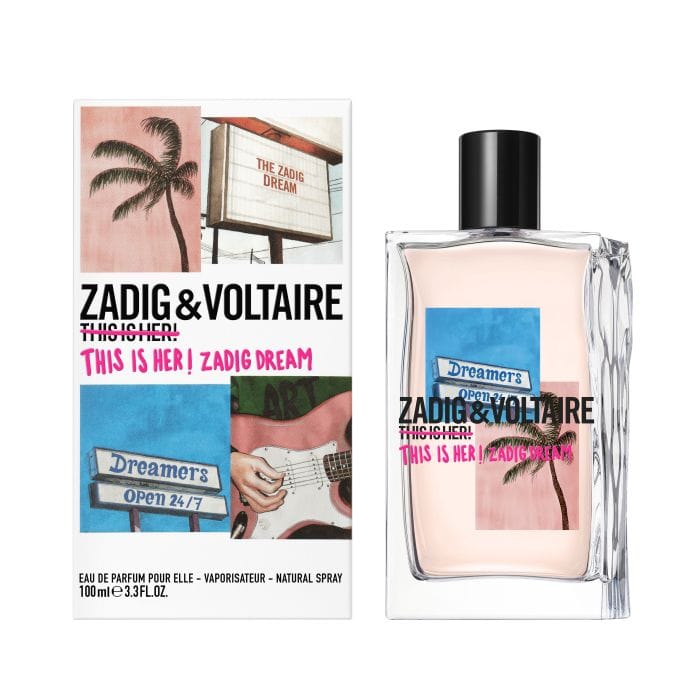 Zadig & Voltaire Her Dream Women’s Perfume/Cologne For Women Eau de Parfum 3.3 oz Edp
